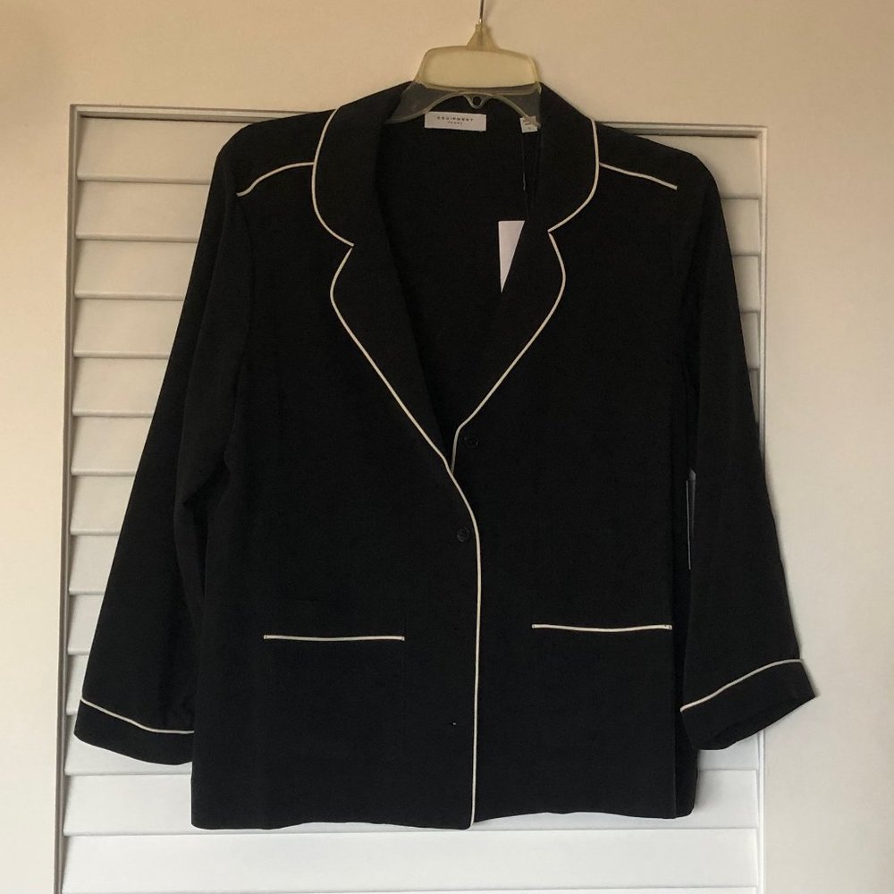 Equipment Merline Silk Jacket Shirt